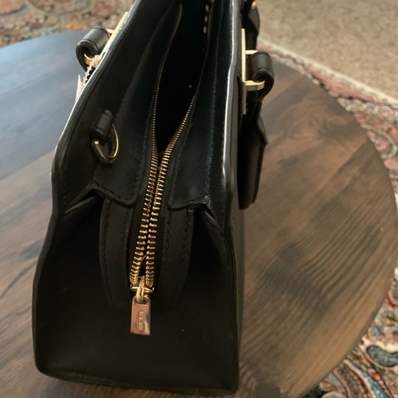 Michael Kors Black Large Satchel Handbag NWT - Picture 8 of 8